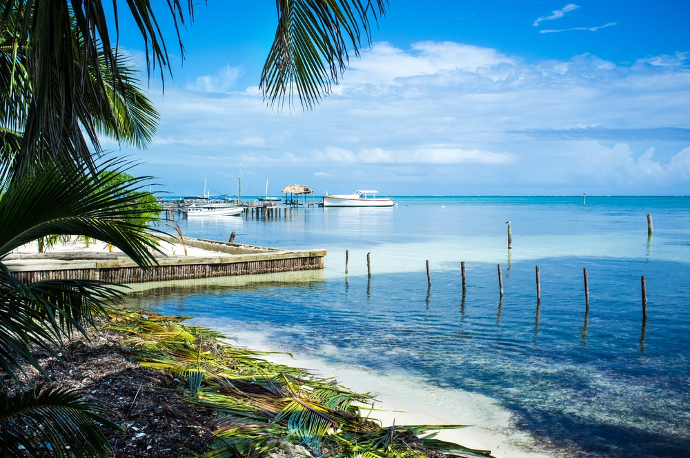 Beautiful waters and beaches in Belize make it the best Caribbean Vacation for couples