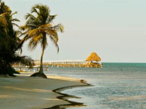 Once you know how to get to Ambergris Caye - you can enjoy gorgeous beaches like this